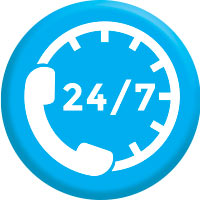 24 7 services icon