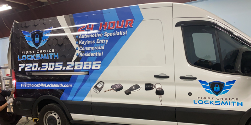 First Choice Locksmith Van