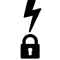 Electric strike lock icon