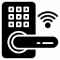 Deadbolt lock icon