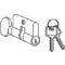 Cylinder lock icon