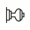 Round doorknob icon