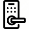 Keypad lock icon