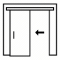 Sliding glass door icon