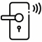 Smart door lock icon