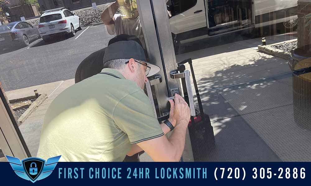 commercial and business locksmith services in littleton co